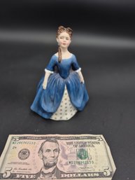 Vintage 1968 Royal Doulton Porcelain Figurine, Titled 'Debbie'