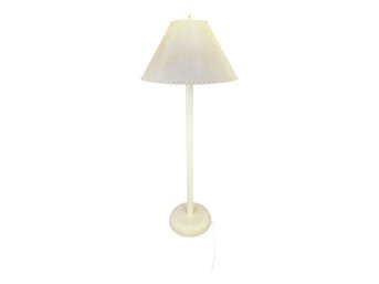 Vintage Olympia White Floor Lamp