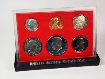 1980 Proof Set In Original Government Packaging Stand