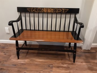 Beautiful Hitchcock Bench