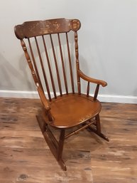 Beautiful Children's Hitchcock Rocking Chair