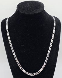 Cuban Chain Sterling Silver Necklace