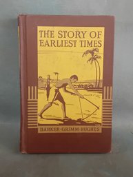 The Story Of Earliest Times Book