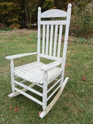 Large Wood Porch Rocker