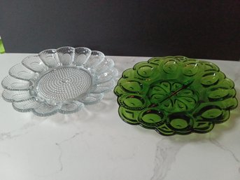 Vintage Deviled Egg Dishes