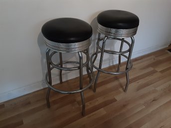 Pair Of Vintage Barstools