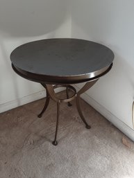 Very Heavy Industrial Steel Side Table