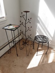 Plant Stand Lot Of 4