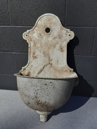 Vintage Iron Wall Fountain
