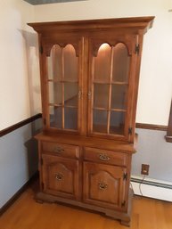 Keller Lighted 2pc China Cabinet
