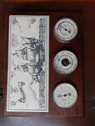 Mayflower II Decorative Weather Station