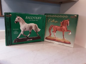 Breyer Gallery Ballyduff & Calliope Horse Figures