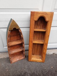 Knickknack Displays Lot Of 2