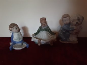 Mixed Figurine Lot Of 3