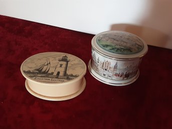 Trinket Box Lot Of 2
