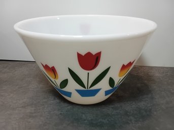 Vintage Anchor Hocking Fire King Tulip Mixing Bowl