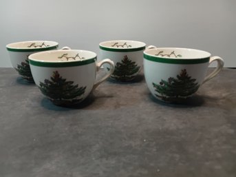 Spode Christmas Tree Mugs