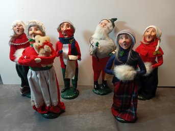 Vintage Byer's Choice Carolers Lot