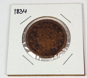 Wow....1834 Large Cent U.S. Penny