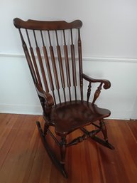 Vintage Rockingham Rocking Chair