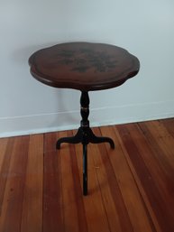 Vintage Hitchcock Stenciled Candlestick Side Table