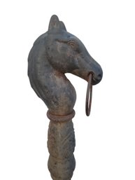 Hitching Post. Cast Iron Antique