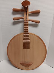 Paulownia Wood Soundboard Of A Yuegin Lute Aka ' Yuegin Moon Guitar '    212/SR