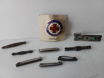 Sterling Silver Tie Clips #83