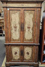Seven Seas By Hooker Furniture Floral Design Armoire