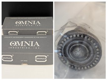 Omnia Metal Cabinet Handles In Matte Chrome Finish