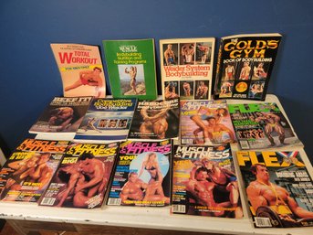 Bodybuilding Vintage Group. Arnold And The Original Crew