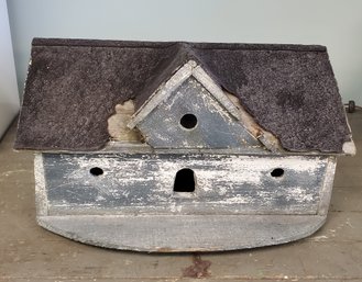 Very Cool Handmade Wood & Shingled Large Bird House