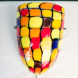 Colorful Modern Glass Wall Sconce