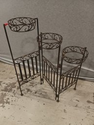 Iron 3 Tiered Plant Stand