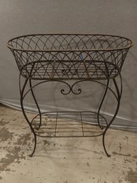 Iron Planter Box Stand