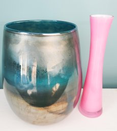 Large Glass Vases Incl LSA International Poland