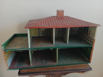 Vintage Metal Doll House