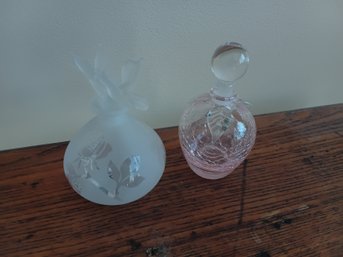 Vintage Perfume Bottle Lot Of 2