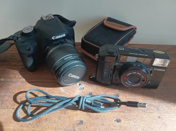 Cannon Camera Lot Of 2