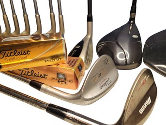 Golf Galazy !   TaylorMade, ProV-1, Callaway, Titleist, Wilson, Mizuno, All Of This.