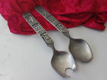 Vintage Salad Utensils