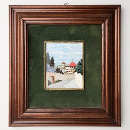 Framed Pietra Dura Mosaic Stone Art