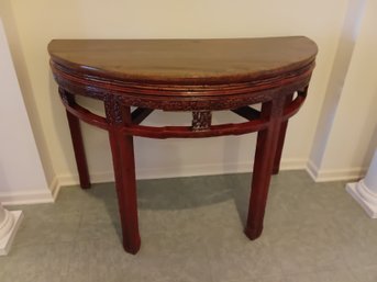 Asian Carved Hall Table