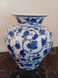 Large Vintage Amphora Chinese Vase