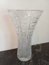 Large Crystal Vase