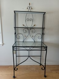 Vintage Iron Baker's Rack