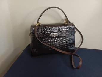 Designer Black Skin Purse #5