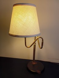 MCM Scandinavian Style Brass Table Lamp
