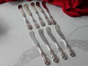 Sterling Silver Butter Knives 294g
