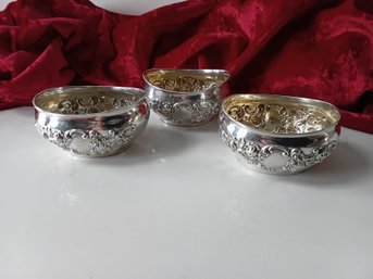 Sterling Silver Lot Of 3 101g